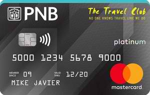 PNB The Travel Club Platinum Mastercard