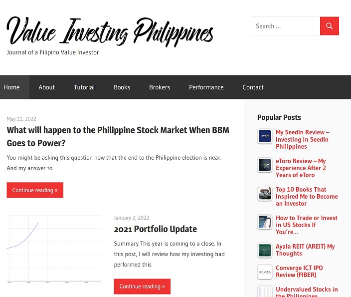 Value investing philippines