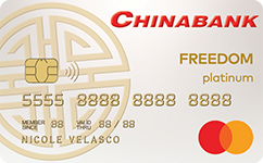 chinabank freedom mastercard