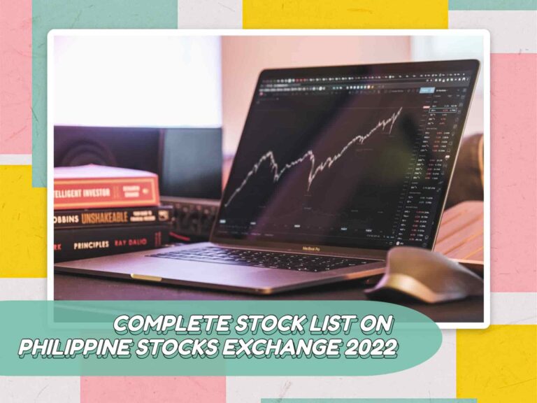 Complete Stock List On Philippine Stocks Exchange 2022