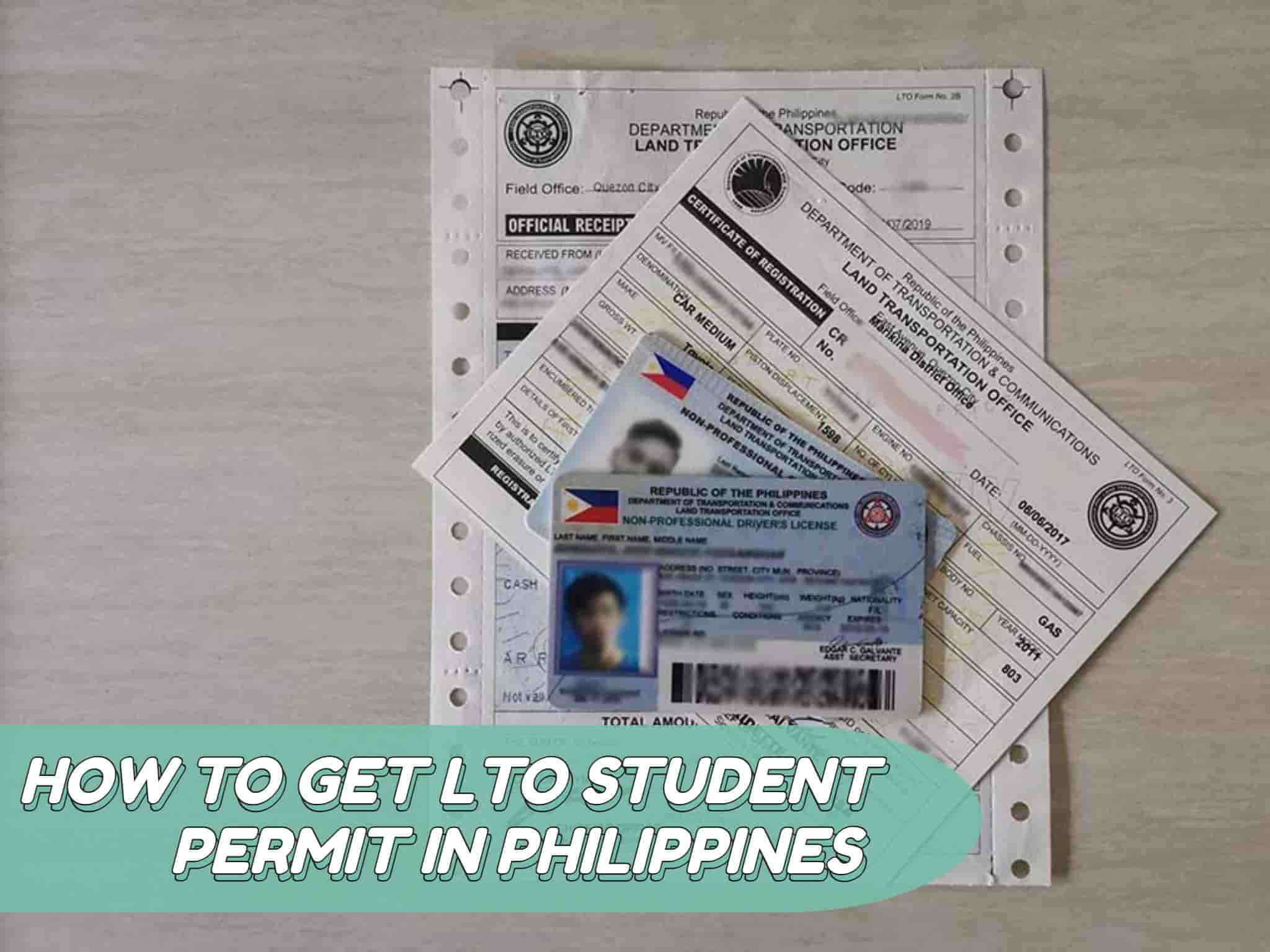 how to get lto student permit ph