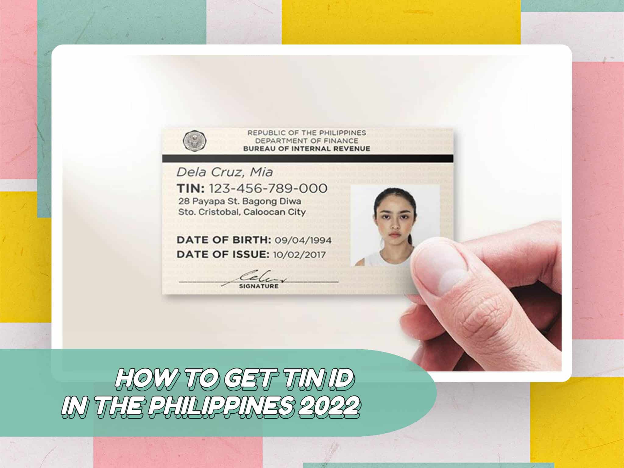 How to get tin id in the philippines 2022