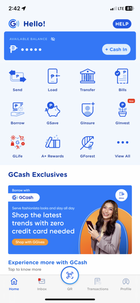 Fund Your GCash Wallet