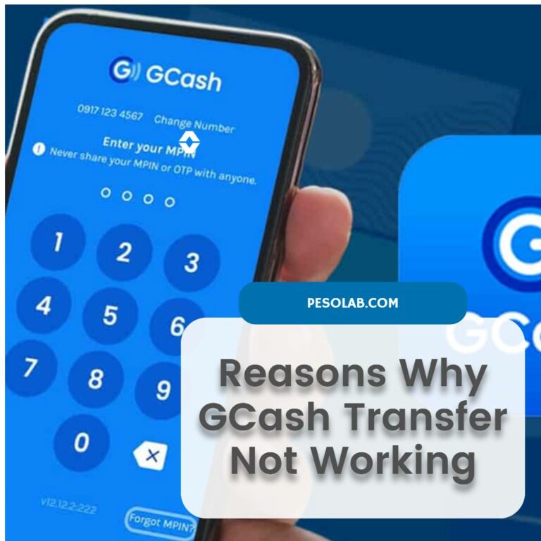 Why is my GCash transfer not working?