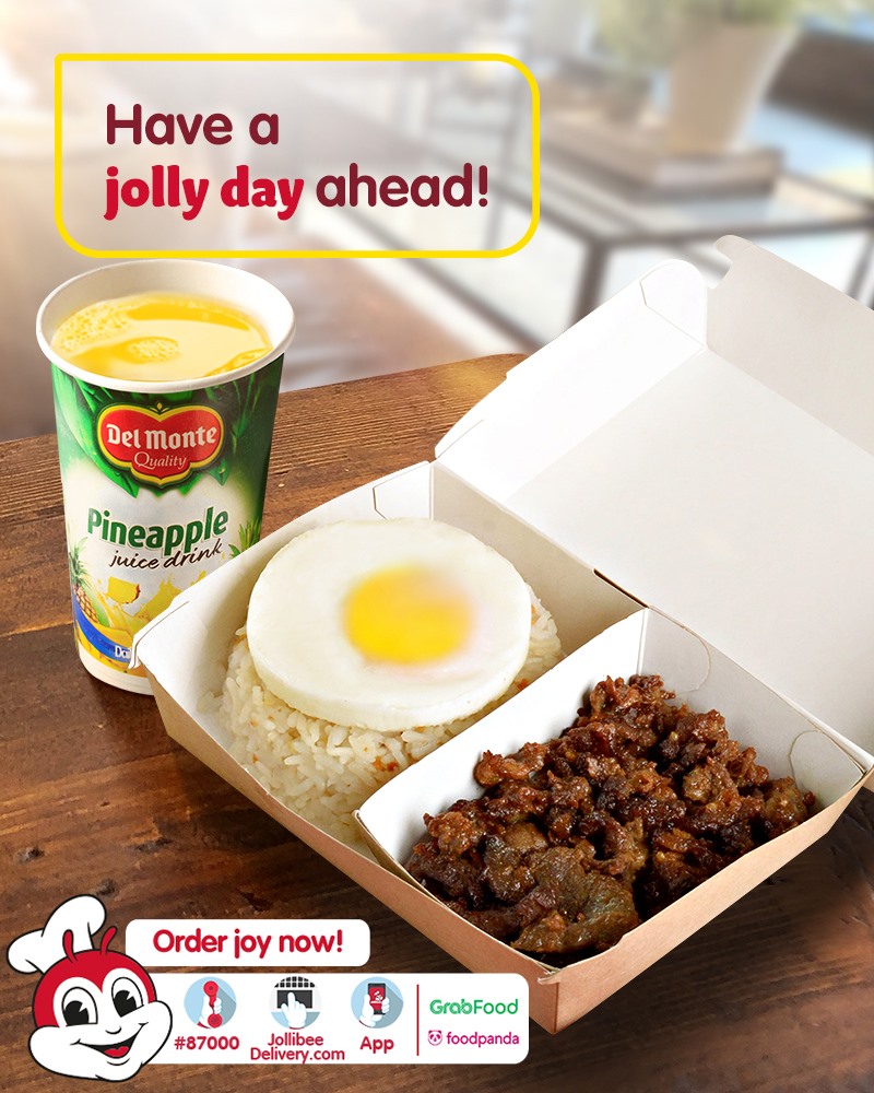 jollibee philippines breakfast menu