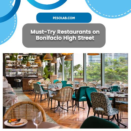 Must-Try Restaurants on Bonifacio High Street