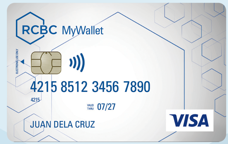 RCBC MyWallet Visa Prepaid Card